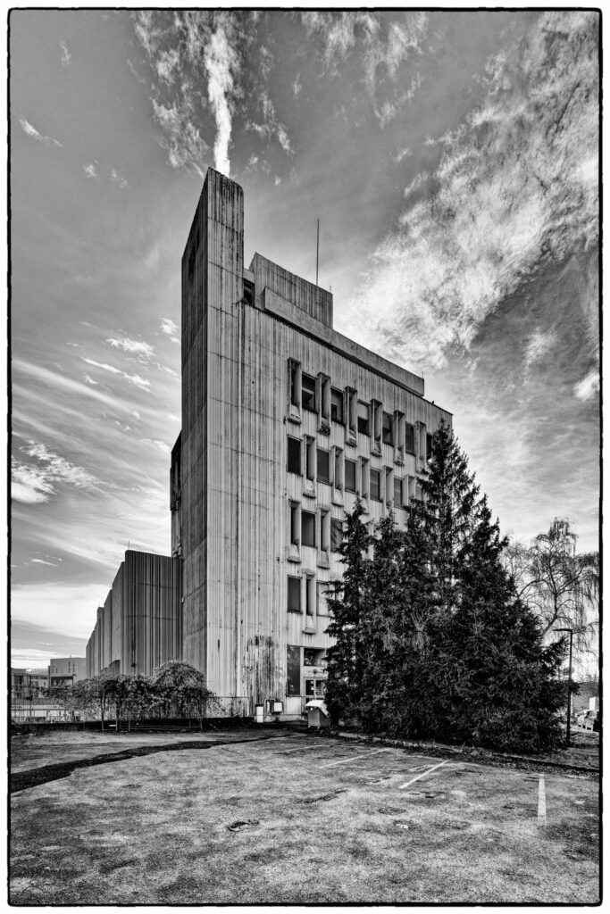 ancien centre de tri postal à Besançon, Franche-Comté, France